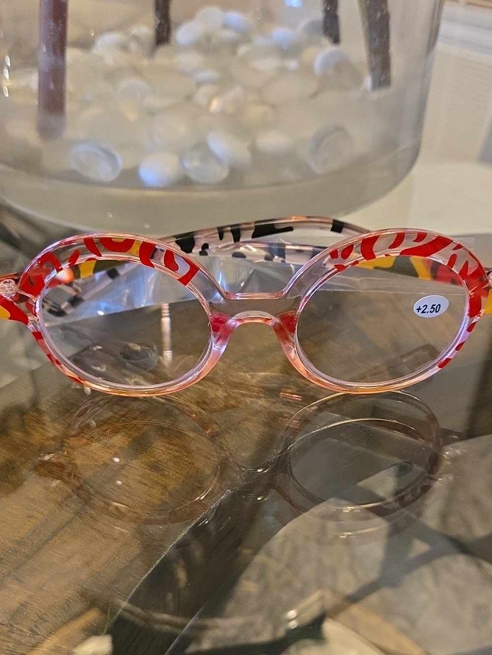 Designer style 2.5 Vintage trending Jazzy Tiger Leopard readers High quality.